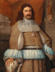 Portret Ranuccio II Farnese 1630-1694, księcia Parmy.