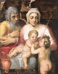 Święta Rodzina ze św. Janem Chrzcicielem, 1546