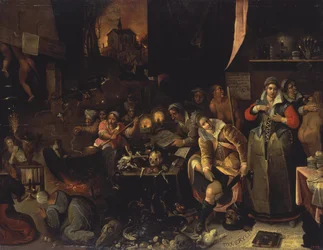 Kuchnia czarownic, 1606