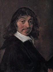 Duński: René Descartes (1596-1650) Portret René Descartesa