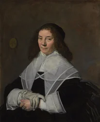 Holenderski: Portret Dorothei Berck (1593-1684) Portret Dorothei Berck