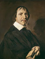 Portret pastora Hermana Langéliusa, profesora Uniwersytetu w Leiden, c.1660