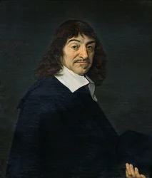 Portret Rene Kartezjusza (1596-1650) ok. 1649