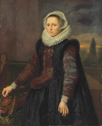 Portret młodej kobiety