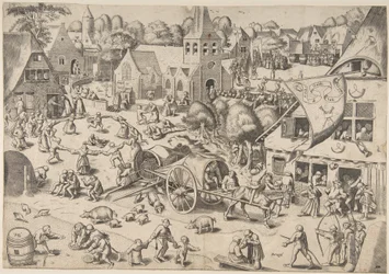 Jarmark w Hoboken, ok. 1559.