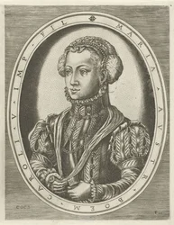 Portret królowej Marii Czeskiej Portrety królów, królowych, książąt i księżniczek (tytuł serii)