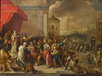 Chrystus przed Kajfaszem, c. 1650.