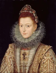 Portret Izabeli Klary Eugenii (1566-1633) ok. 1599
