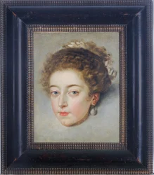 Portret królowej Henryki Marii z Francji