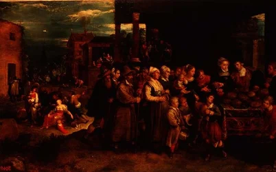 Siedem czynów miłosierdzia, c.1617