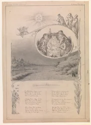 Świąteczny rysunek do "Poza domem"