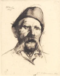 Portret naczelnego kontrolera szpitala Frederiksberg Frantz Peter Neidthardt