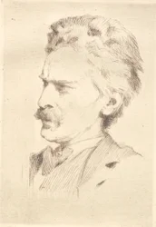 Portret ksylografa F. Hendriksena