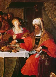 Herod i Herodiada w święto Heroda (szczegóły z 222483)
