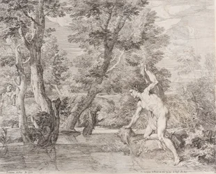 Narcyz i Echo, XVII wiek.