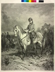 Joseph hrabia Radetzky z Radetz (akwaforta)