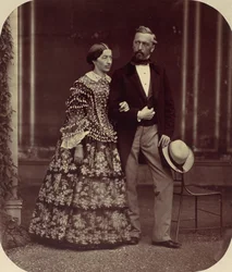 Mathias i Elise Hoeusermann, lata 50. i 60. XIX wieku.