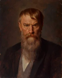 Portret Franza von Lenbacha 1836-1904, 1907.
