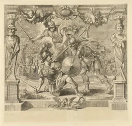Achilles zabija Hectora Historia Achillesa (tytuł serii)