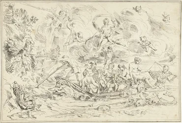 Apollo i Pan w łodzi