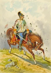 żołnierz na koniu