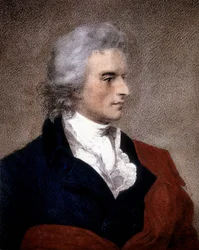 Portret Friedricha von Schillera (1759 - 1805) z obrazu F.G. von Kugelgena.