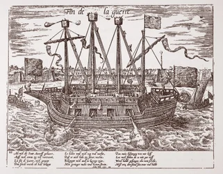 „Fin de la Guerre”, okręt wojenny zbudowany dla Zjednoczonych Prowincji, 1585