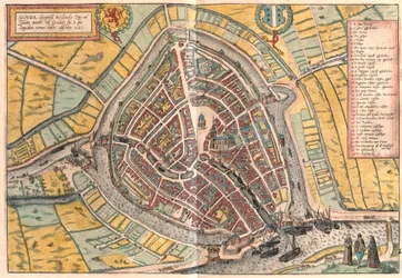Gouda, Holandia (Grawerowanie