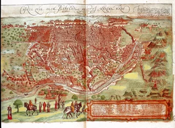 Mapa Kairu (grawerowanie