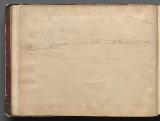 Album z Widokami Rzymu i okolic, Studia krajobrazowe, s. 03b: Panoramy rzymskie….