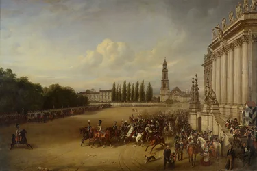 Parada w Poczdamie w roku 1817