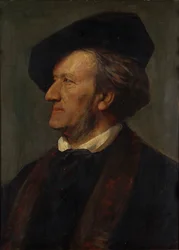 Portret kompozytora Ryszarda Wagnera 1813-1883