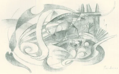 Franz Marc - Szkicownik z pola - plansza 29