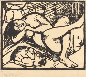 Śpiąca pasterka (Schlafende Hirtin), 1912