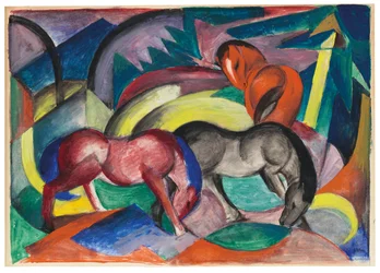 Trzy konie, 1912