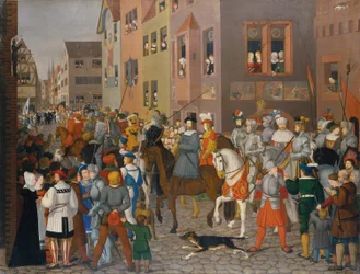 Wjazd króla Rudolfa Habsburga do Bazylei w 1273 r.