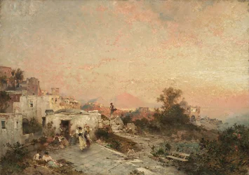La Tarantella, Posilipo, Neapol, c.1895