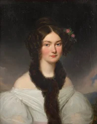 Portret młodej kobiety