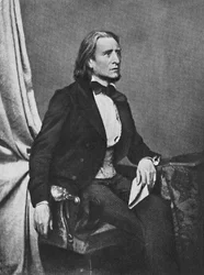 Franciszek Liszt, ok. 1860, 1939