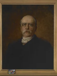 Portret Otto Eduarda Leopolda von Bismarcka (olej na płótnie)
