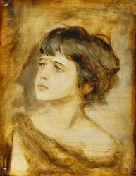 Głowa dziewczyny, 1879