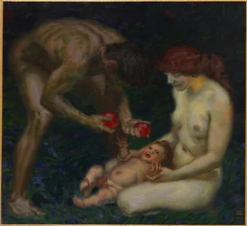 Adam i Ewa Rodzina, 1912.