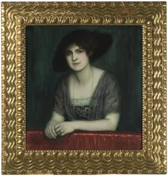 Maryja w ciemnym kapeluszu, ok. godz. 1916.
