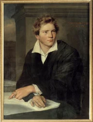 Portret architekta Karla Berckmullera (1800-1879). Obraz Franza Xavera Winterhaltera (1806-1873)