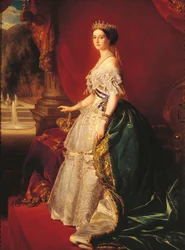Cesarzowa Eugenia, ok.1852 (olej na płótnie)