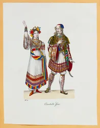 Kolekcja kostiumów kostiumowych, 1827