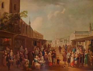 „Scena uliczna”, c1720, 1938