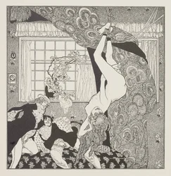 Ilustracja do Opowieści przy toaletce autorstwa Choisy Le Conin