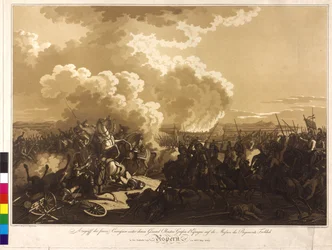 Bitwa pod Aspern 1809 (rycina)