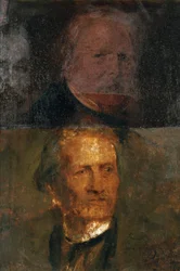 Studia portretowe (Moritz von Schwind i Gottfried Semper)